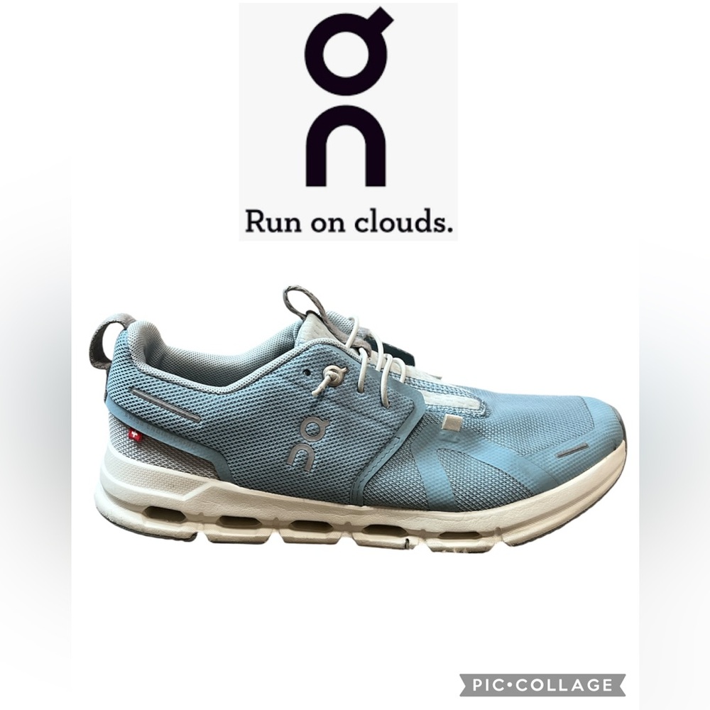 On Clouds Kids Blue Cloud Sky Sneakers